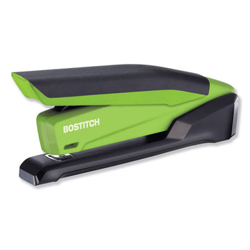 Bostitch® Inpower Spring-powered Desktop Stapler, 20-sheet Capacity, Green freeshipping - TVN Wholesale